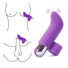 Finger Bullet Vibrator ( Silicone )