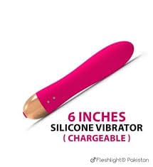 Milo 6 Inches Silicone Vibrator