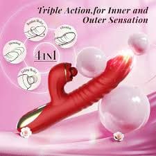 Powerful G Spot Tapping Flapping Vibrator for Women Clitoris Sucking Stimulator Female Rabbit Sucker Vibrating Adults Sex Toys