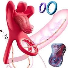 Vibrating Cock Ring Male Sex Toys