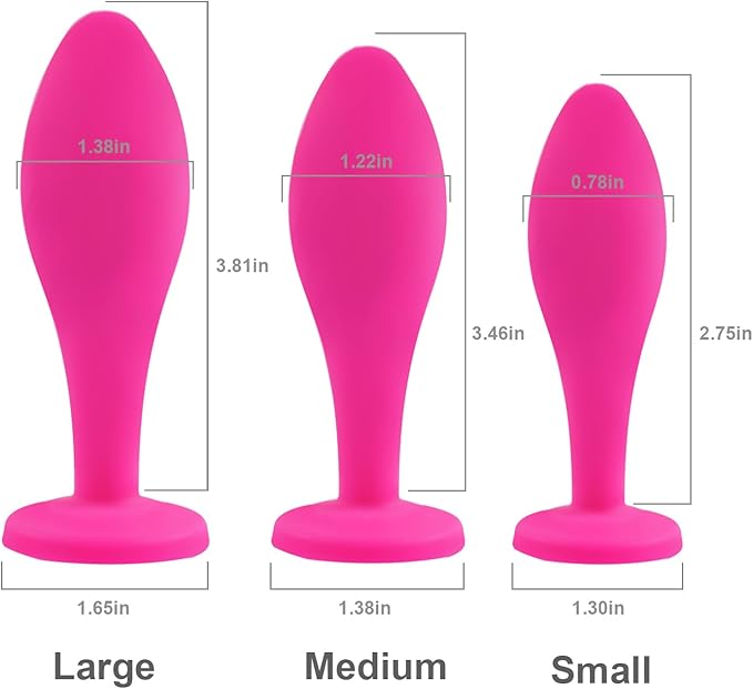 Butt Plug Jeweled Silicone Anal Toys