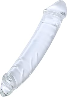 Dual-ended glass dildo