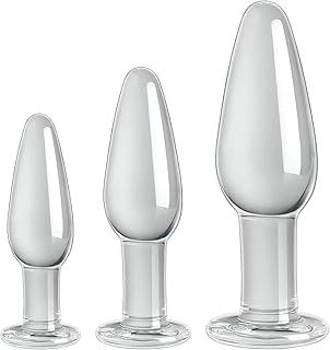 3pcs butt plug set, vibrating silicone plug, remote control anal toy