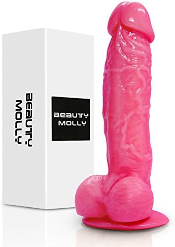 Superior 7 Inch Anal Realistic Penis Dildo with Suction Cup Adult Sex Toys for Women, Pink